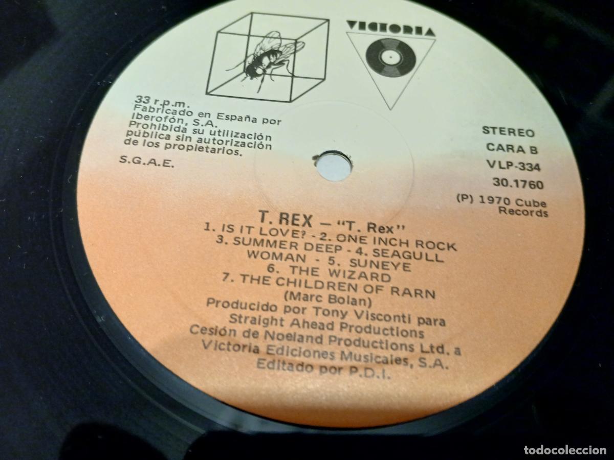 Discos de vinilo: T. Rex &lrm;&ndash; T. Rex- (1989) LP disco vinilo - Foto 3
