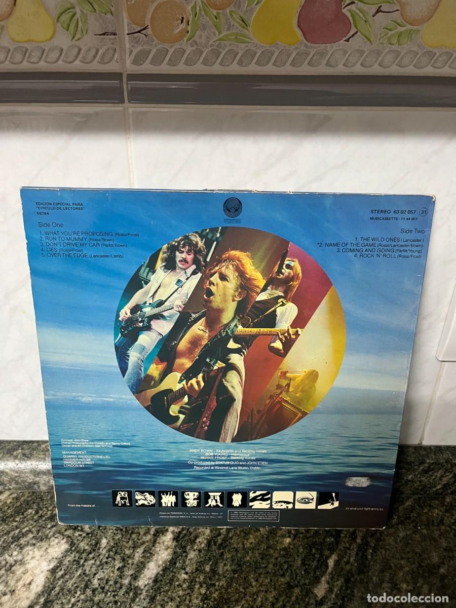 Discos de vinilo: Status Quo Just Supposin... - Foto 2