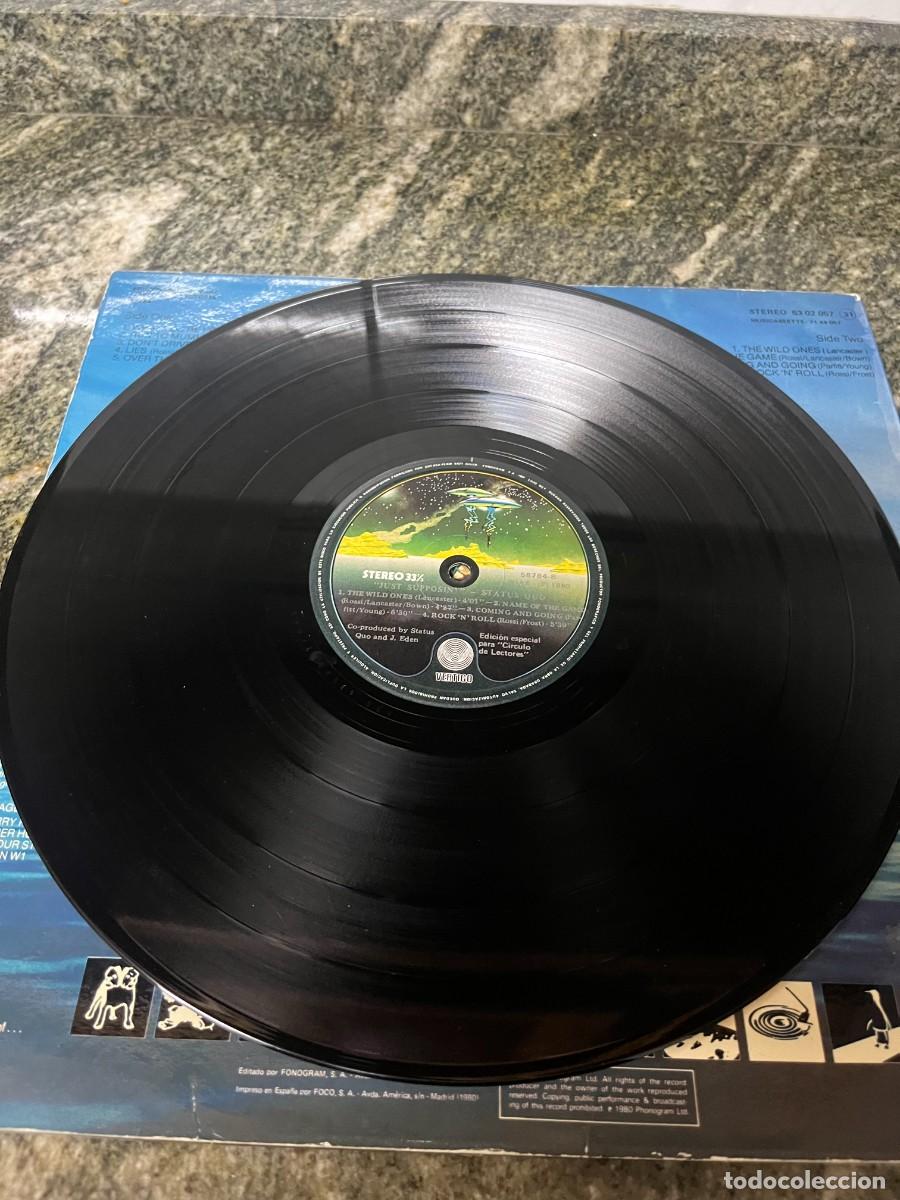 Discos de vinilo: Status Quo Just Supposin... - Foto 3