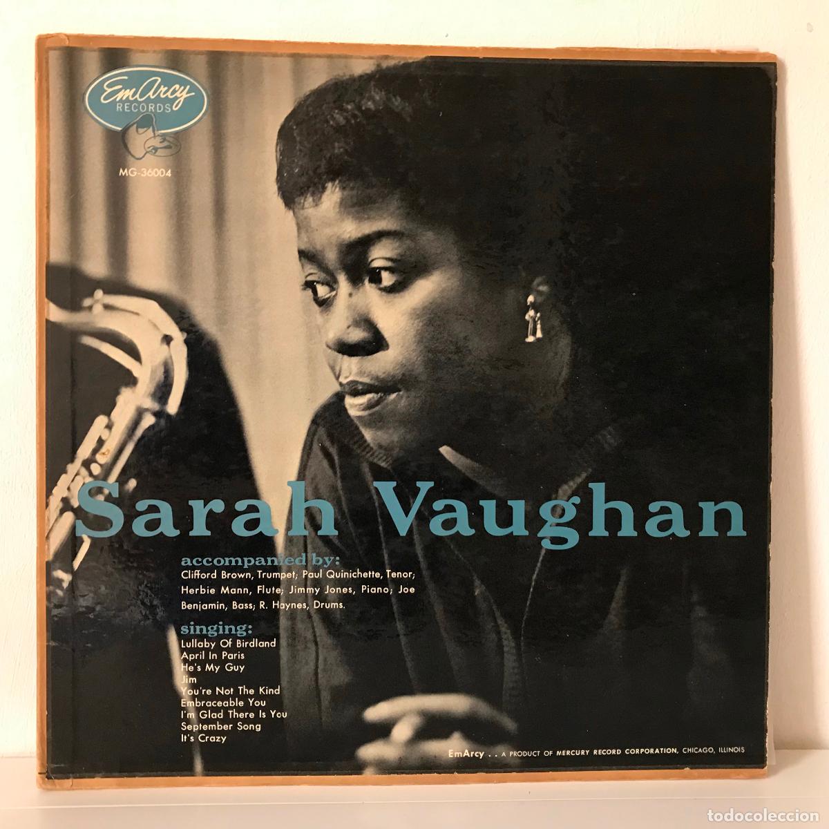Discos de vinilo: Sarah Vaughan. U.S.A. 1955 - Foto 1