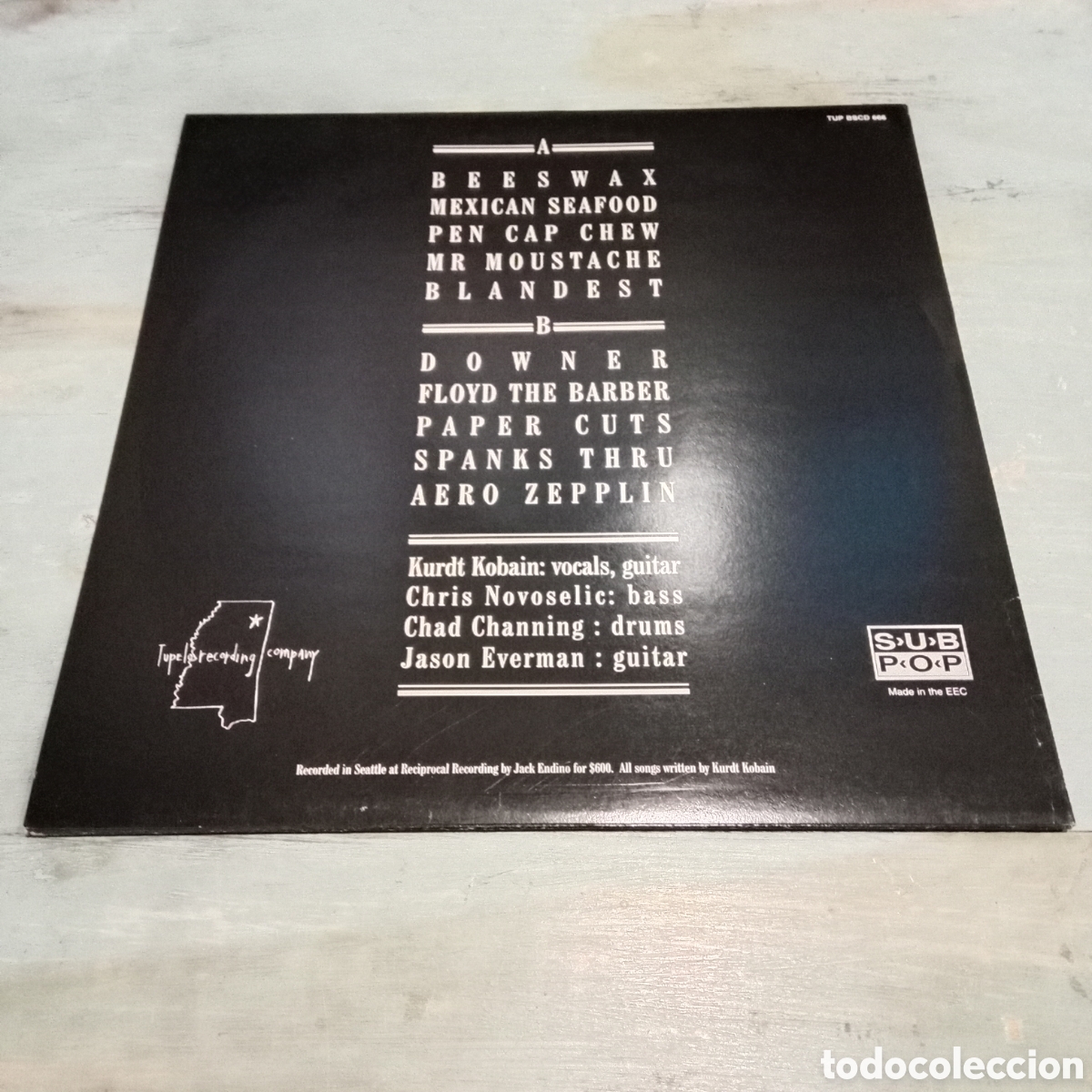 Discos de vinilo: NIRVANA - BLEACH SESSIONS - LP - Foto 2