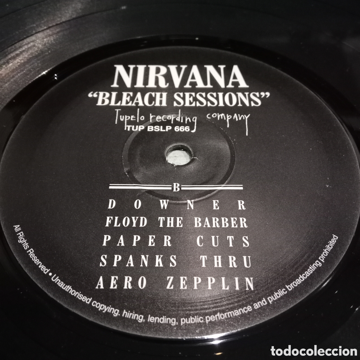 Discos de vinilo: NIRVANA - BLEACH SESSIONS - LP - Foto 5