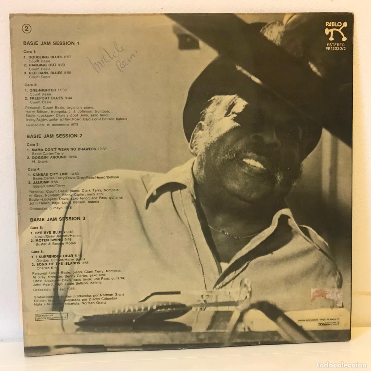 Discos de vinilo: Basie Jam Sessions. Contiene 2 LP. - Foto 2