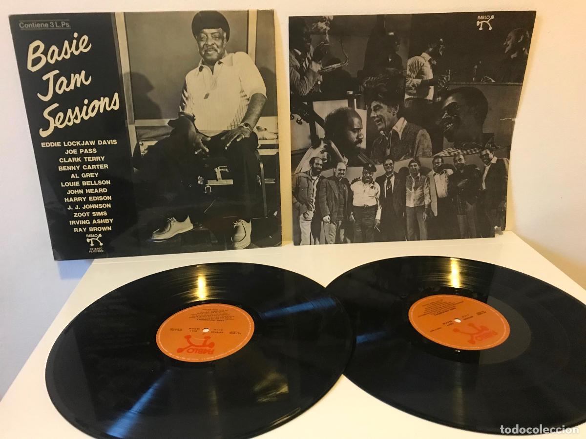 Discos de vinilo: Basie Jam Sessions. Contiene 2 LP. - Foto 3