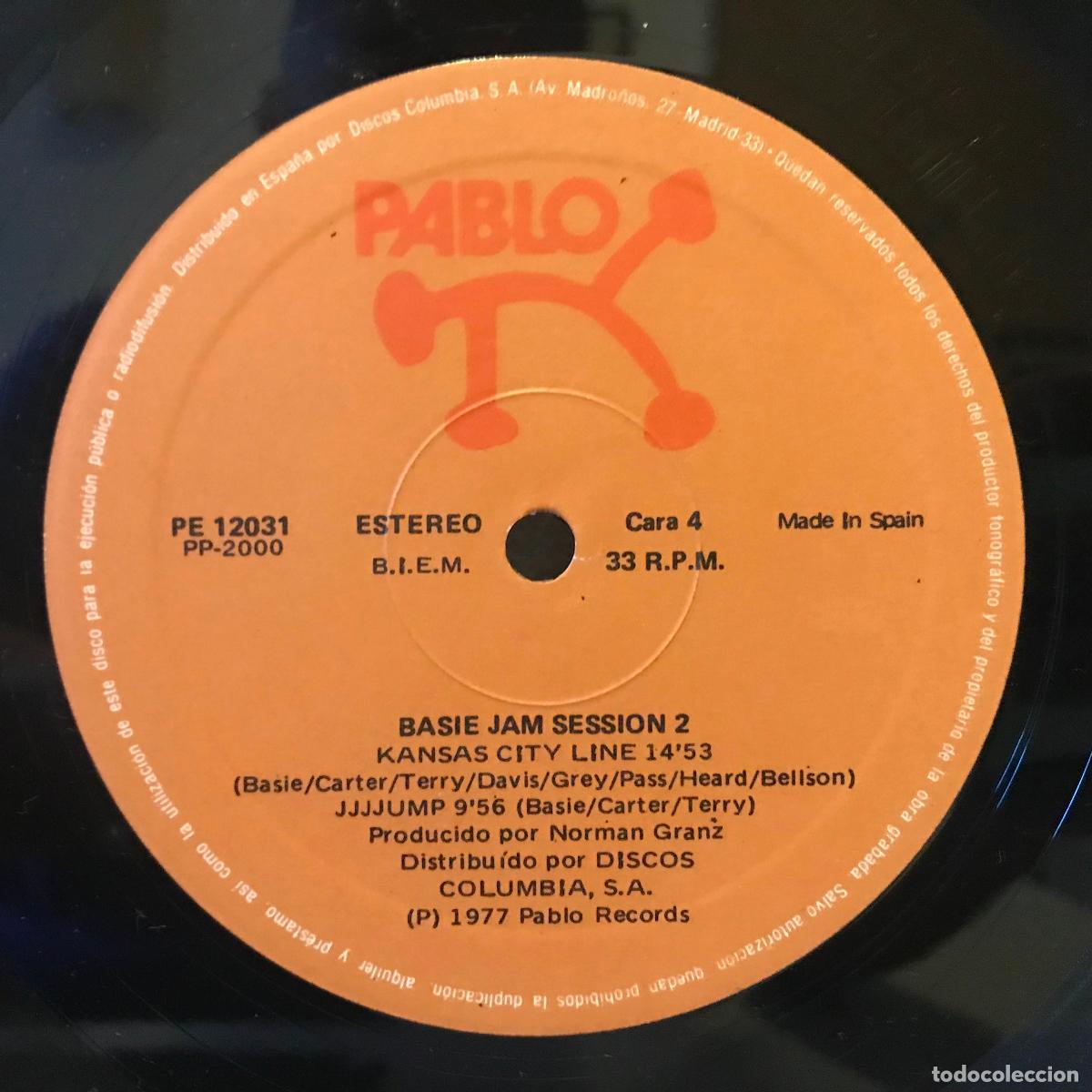 Discos de vinilo: Basie Jam Sessions. Contiene 2 LP. - Foto 5