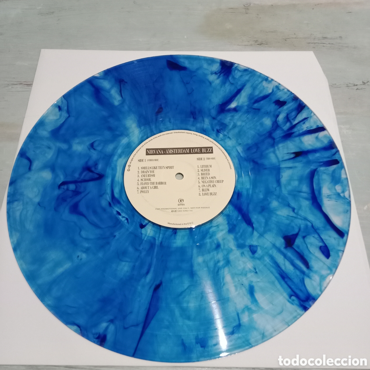 Discos de vinilo: NIRVANA - AMSTERDAM LOVE BUZZ - LP - Foto 7