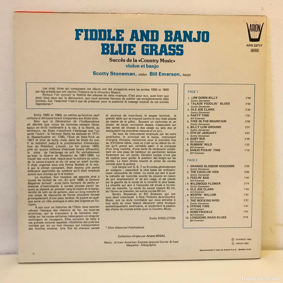 Discos de vinilo: Fiddle and Banjo Blue Grass. - Foto 2