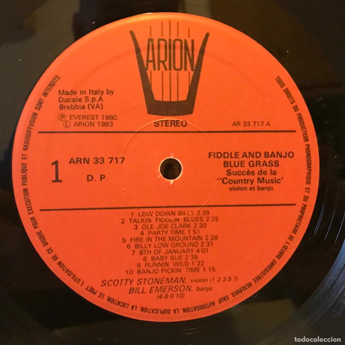 Discos de vinilo: Fiddle and Banjo Blue Grass. - Foto 3
