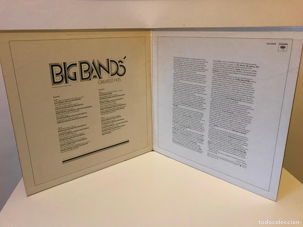 Discos de vinilo: Big Bands&acute; Greatest Hits. Doble LP. U.S.A - Foto 3