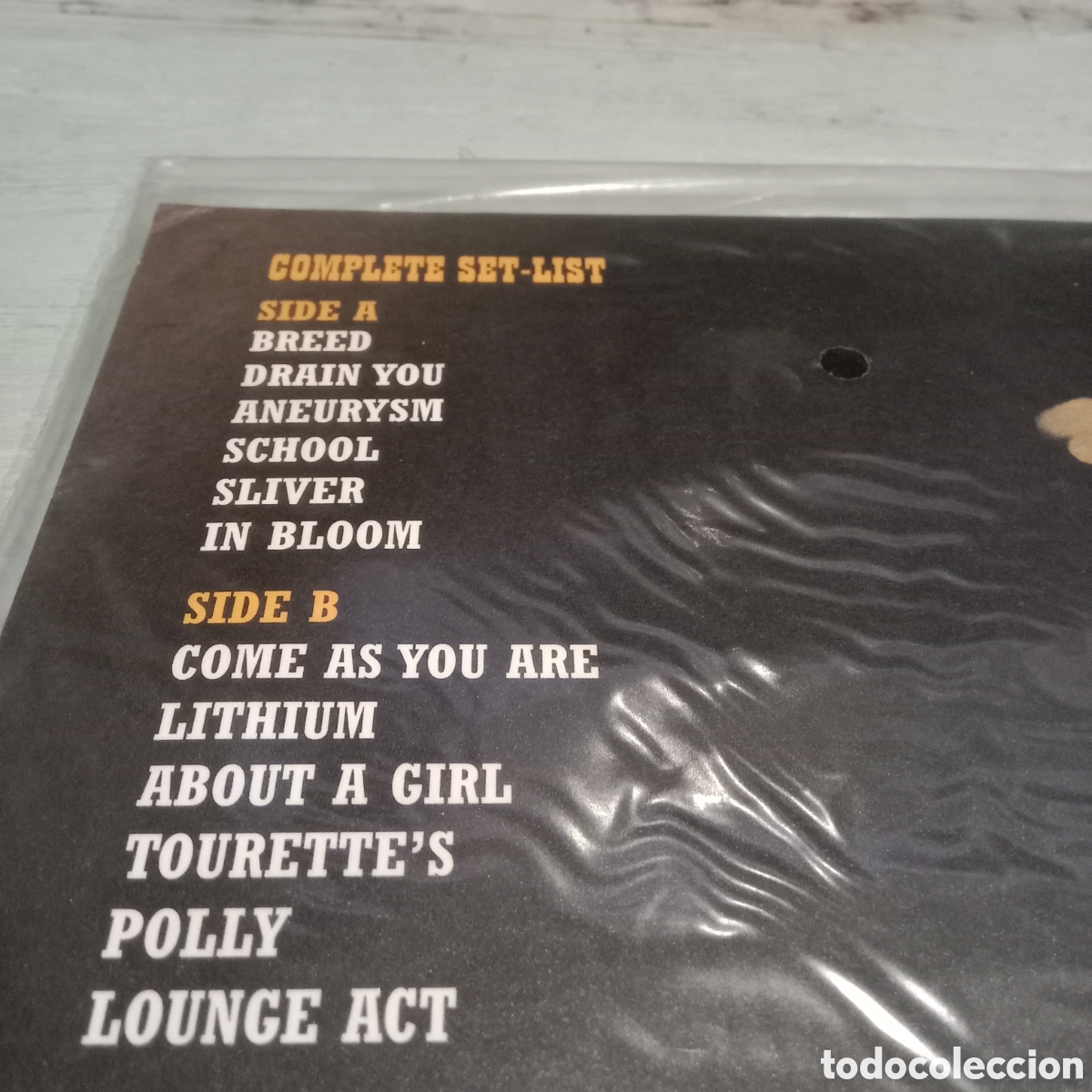 Discos de vinilo: NIRVANA - LIVE AT READING - LP DOBLE GATEFOLD - Foto 5