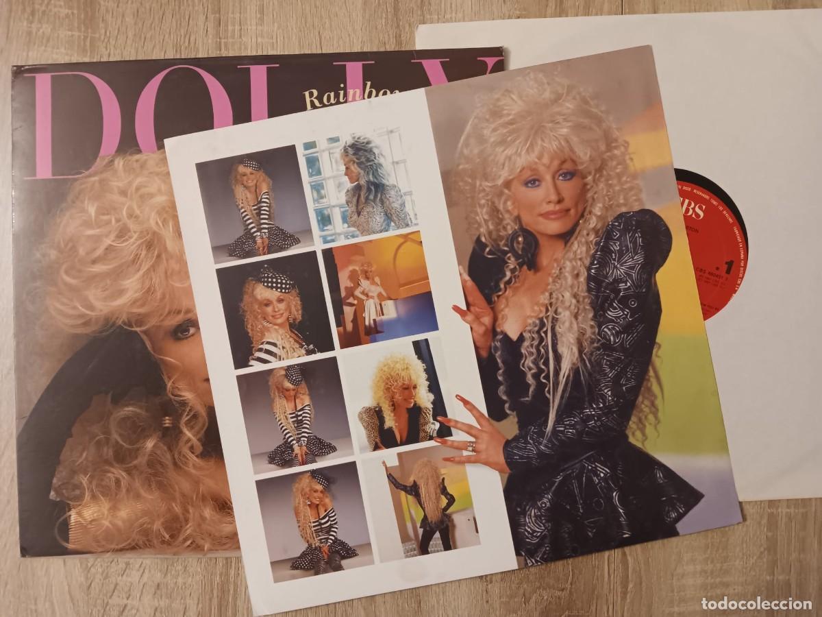 Discos de vinilo: DISCO VINILO LP DOLLY PARTON RAINBROW CBS 1987 - Foto 3