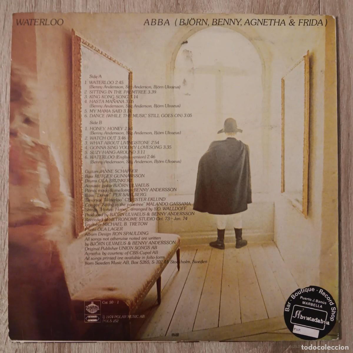 Discos de vinilo: DISCO VINILO LP ABBA WATERLOO POLAR 1974 - Foto 3