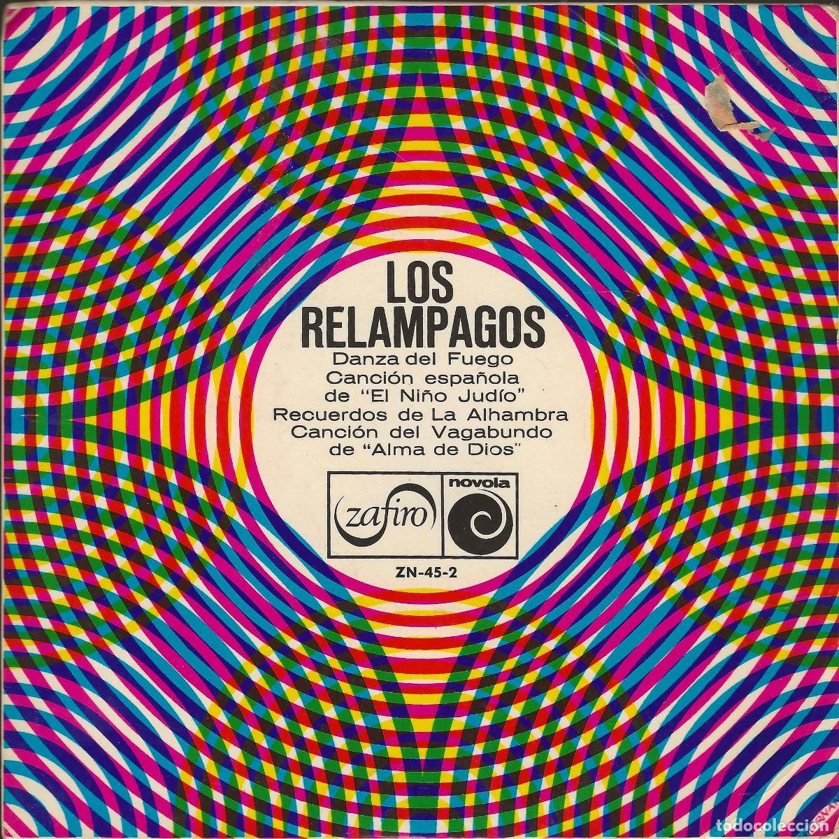 Discos de vinilo: LOS RELAMPAGOS -- DOS DISCOS -- LEER DESCRIPCI&Oacute;N - Foto 2
