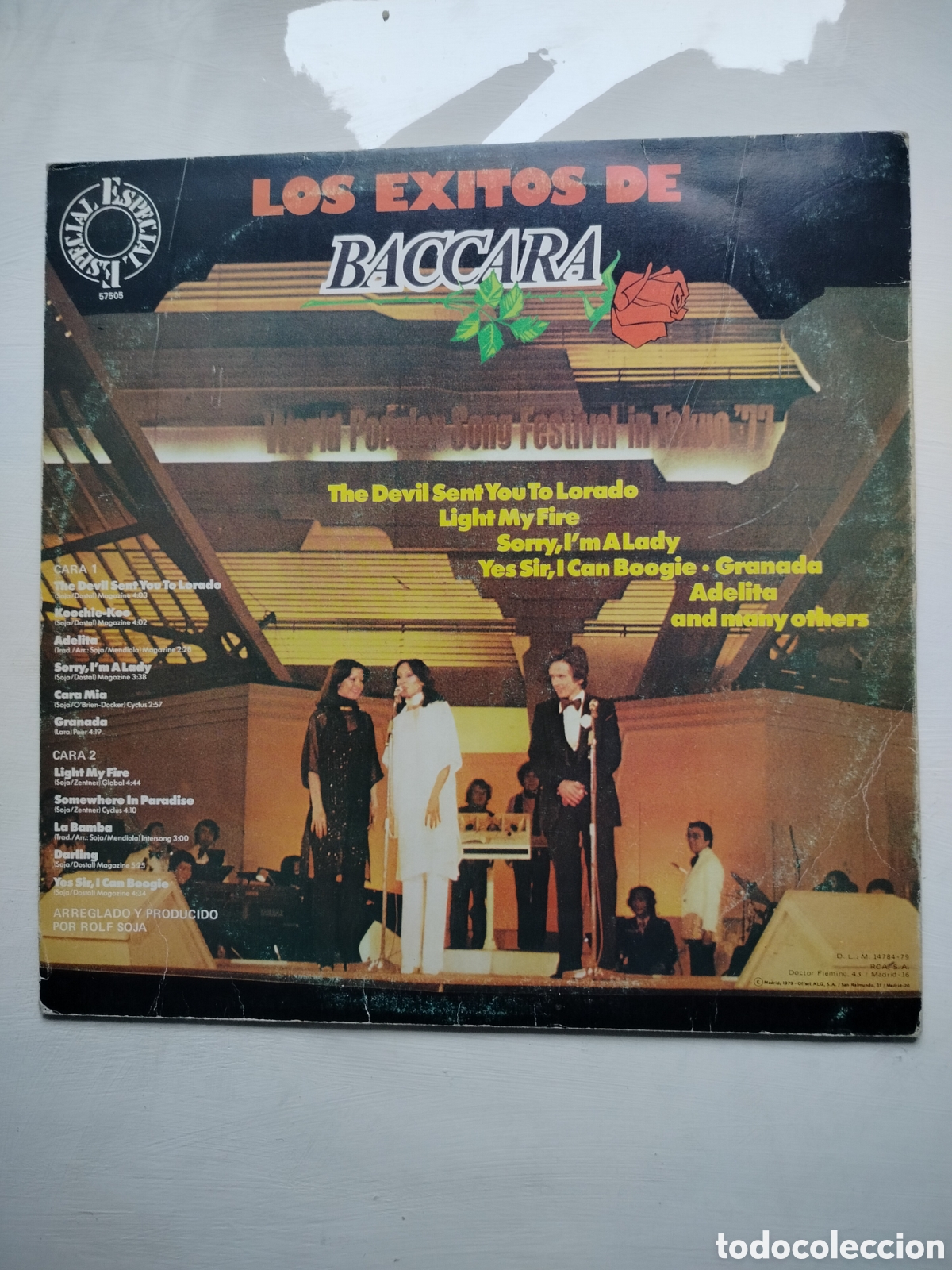Discos de vinilo: Baccara LP Los &Eacute;xitos - Foto 2