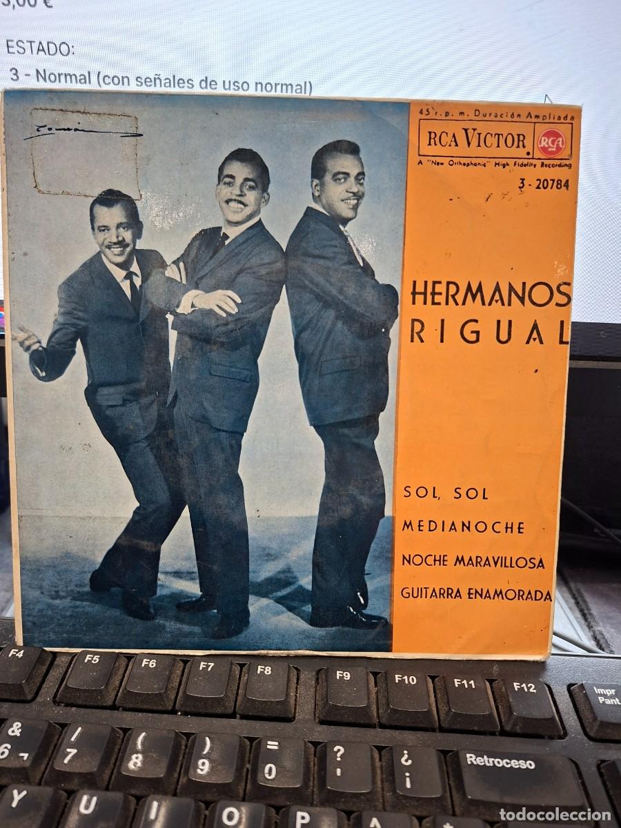 Discos de vinilo: HERMANOS RIGUAL - SOL SOL - EP DE VINILO - CAJA - 21 - Foto 1