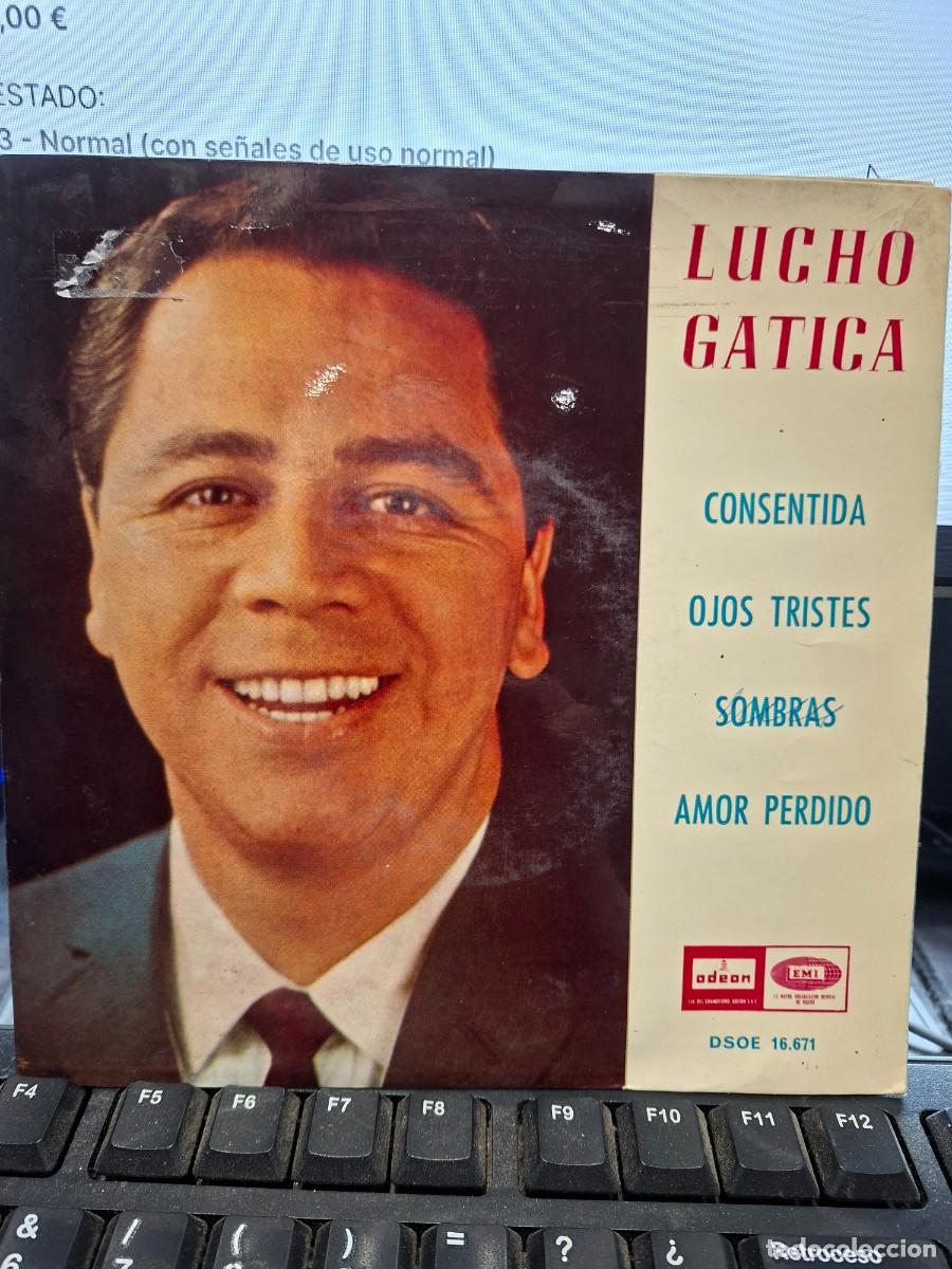 Discos de vinilo: LUCHO GATICA - CONSENTIDA - EP DE VINILO - CAJA - 21 - Foto 1