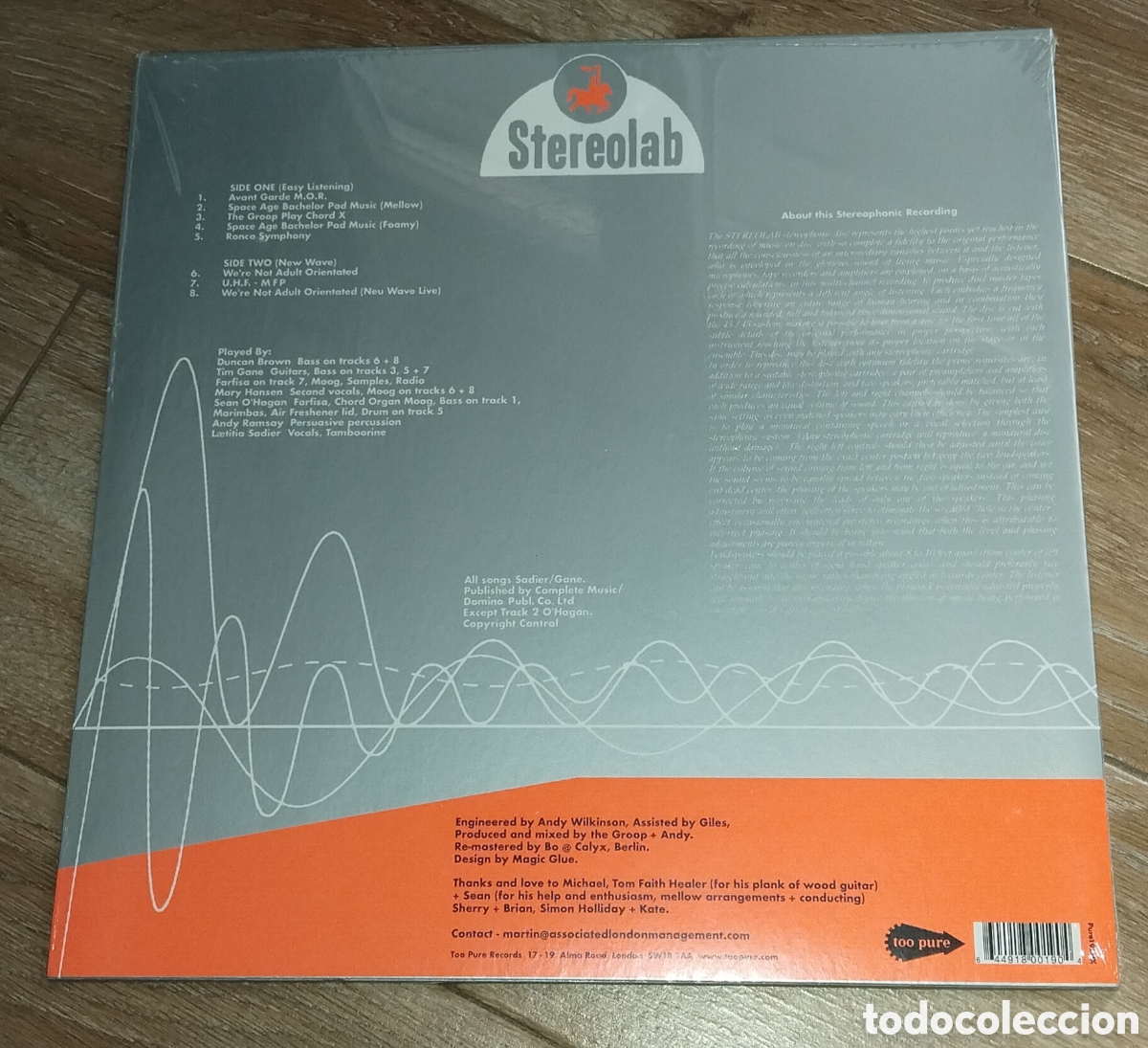 Discos de vinilo: Stereolab, age batchelor pad music LP - Foto 5