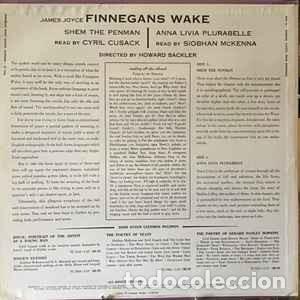 Discos de vinilo: James Joyce &lrm;&ndash; Finnegans Wake - Foto 2