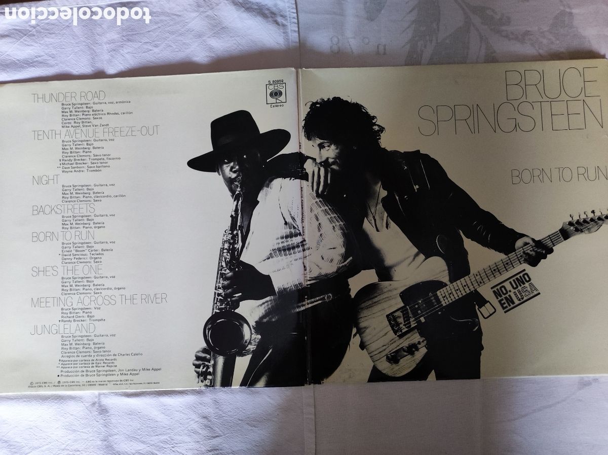 Discos de vinilo: BRUCE SPRINGSTEEN - BORN TO RUN - Foto 3