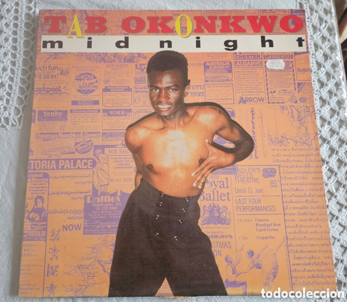 Discos de vinilo: TAB OKONKWO MIDNIGHT Maxi single - Foto 1