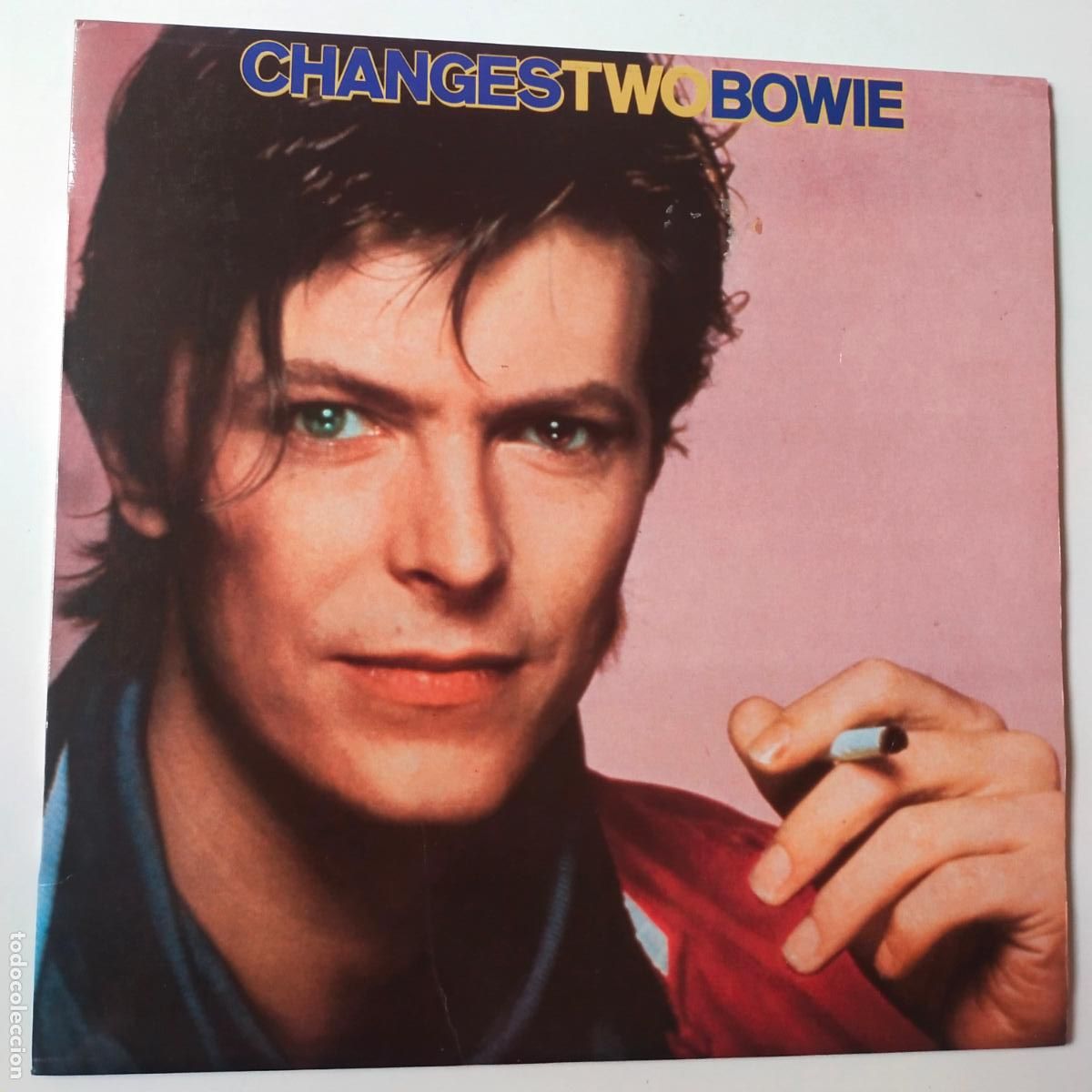 Discos de vinilo: DAVID BOWIE- TWO BOWIE- SPAIN LP 1981 + INSERT- DISCO COMO NUEVO. - Foto 1