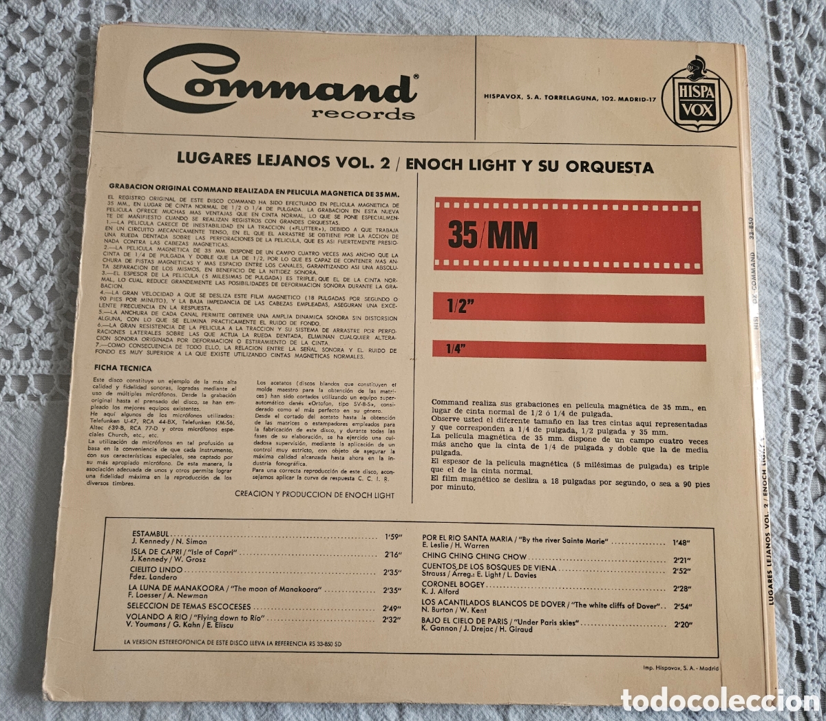 Discos de vinilo: LP Enoch Light y su orquesta - Foto 5