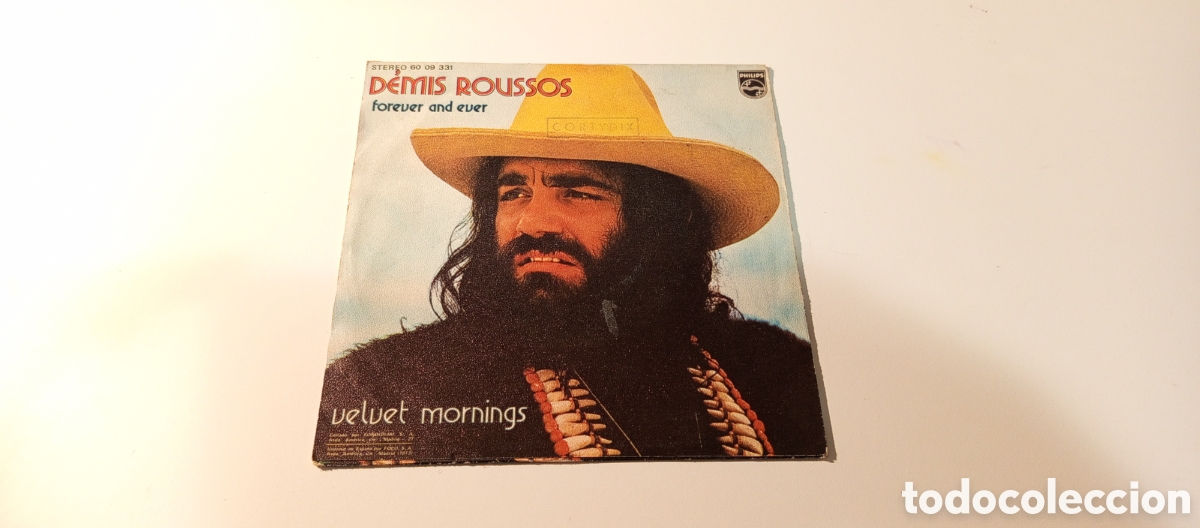 Discos de vinilo: DEMIS ROUSSOS SINGLE VINILO - Foto 2