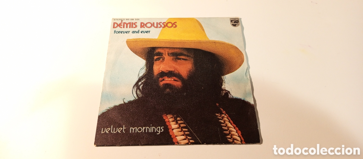 Discos de vinilo: DEMIS ROUSSOS SINGLE VINILO - Foto 1