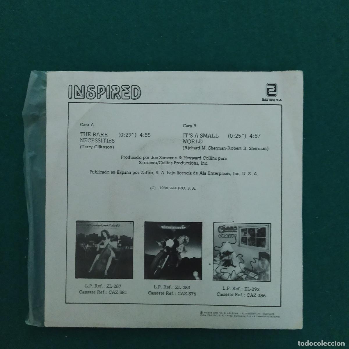 Discos de vinilo: Inspired &lrm;&ndash; The Bare Necessities = El Baile Del Oso - Foto 2
