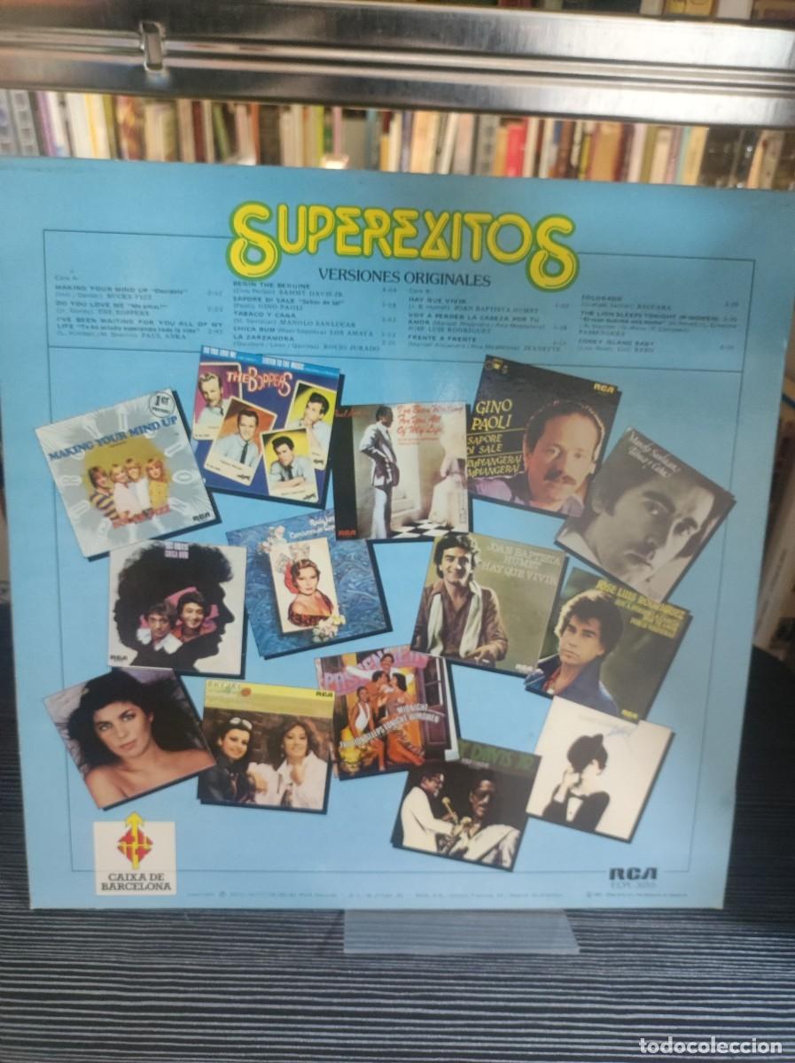 Discos de vinilo: SUPEREXITOS VERSIONES ORIGINALES - Foto 2