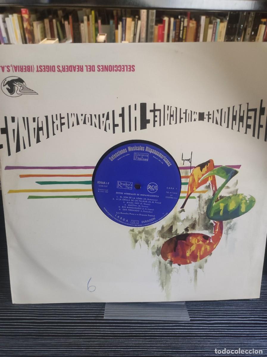 Discos de vinilo: EXITOS MUNDIALES DE HISPANOAMERICA - Foto 1