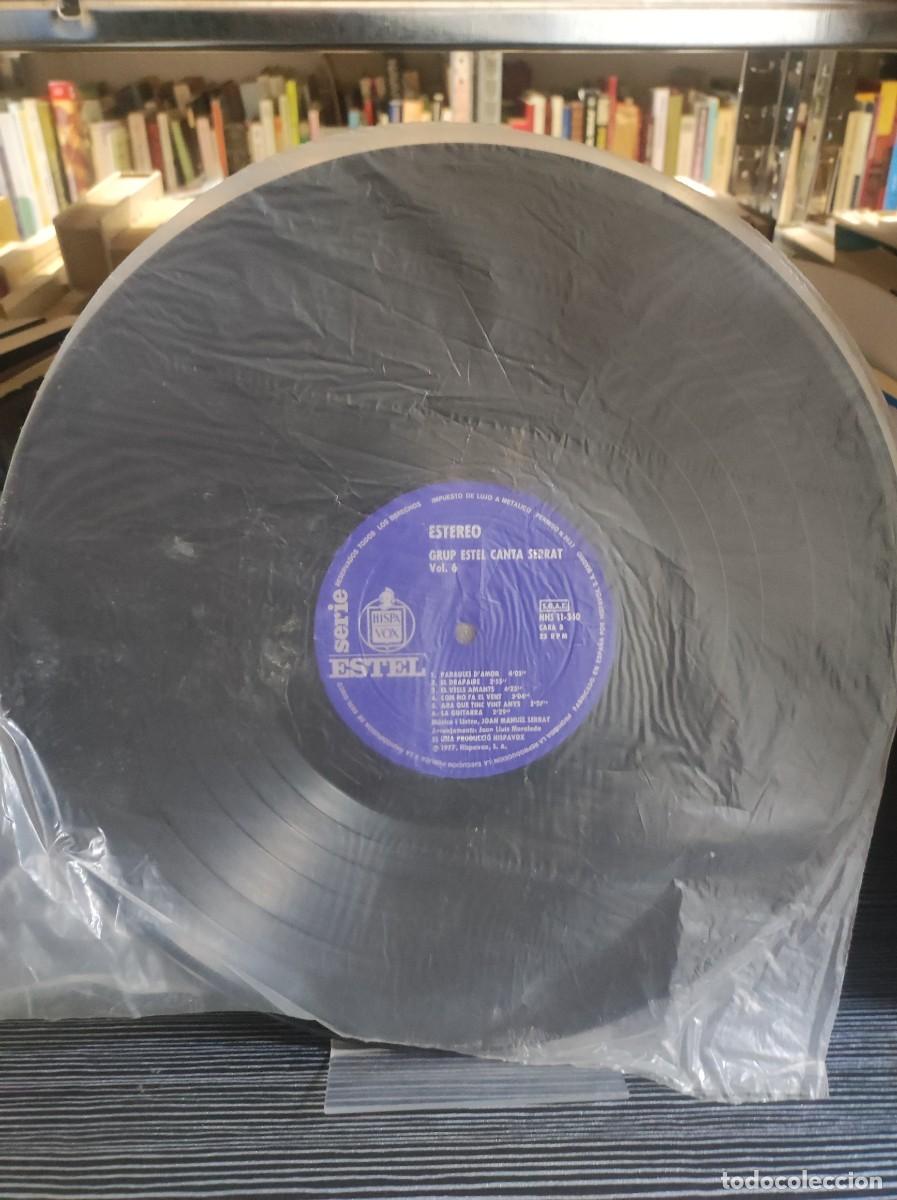 Discos de vinilo: GRUP ESTEL CANTA SERRAT VOL. 6 - Foto 2
