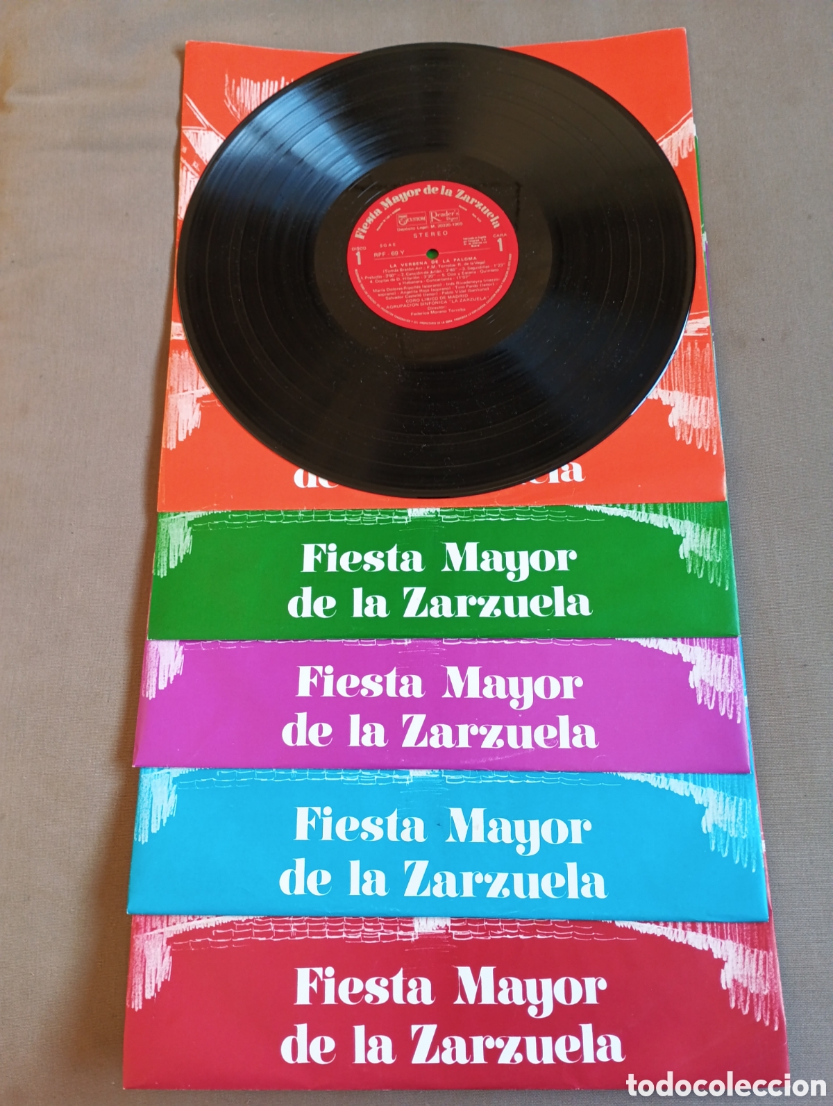 Discos de vinilo: Fiesta Mayor de la Zarzuela - Foto 3