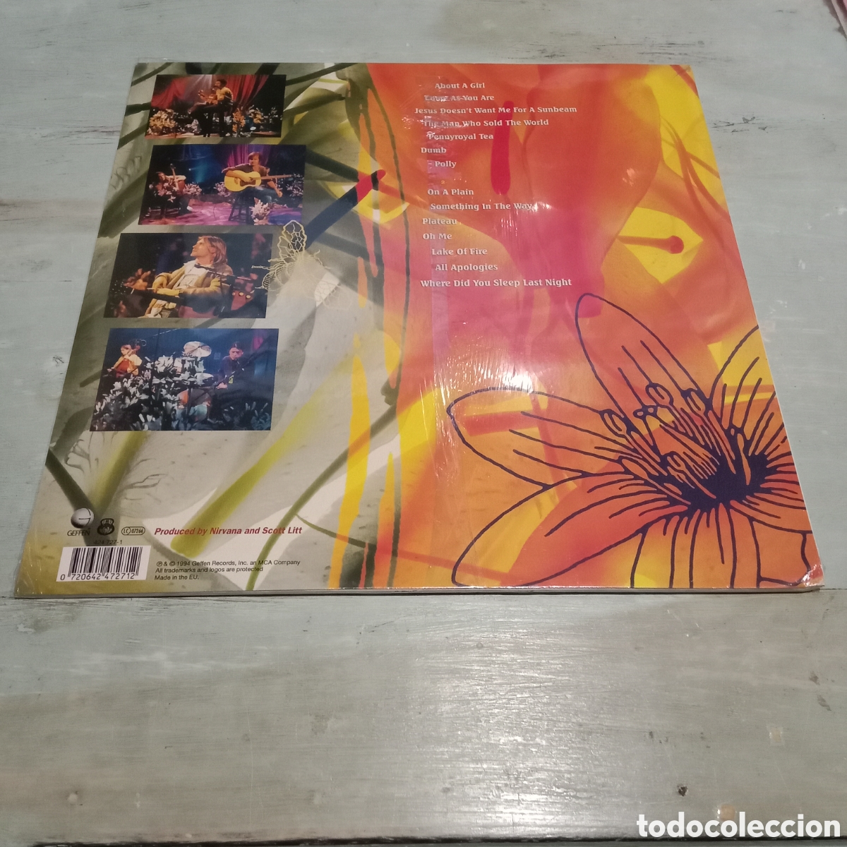 Discos de vinilo: NIRVANA - MTV UNPLUGGED IN NEW YORK - LP - Foto 2