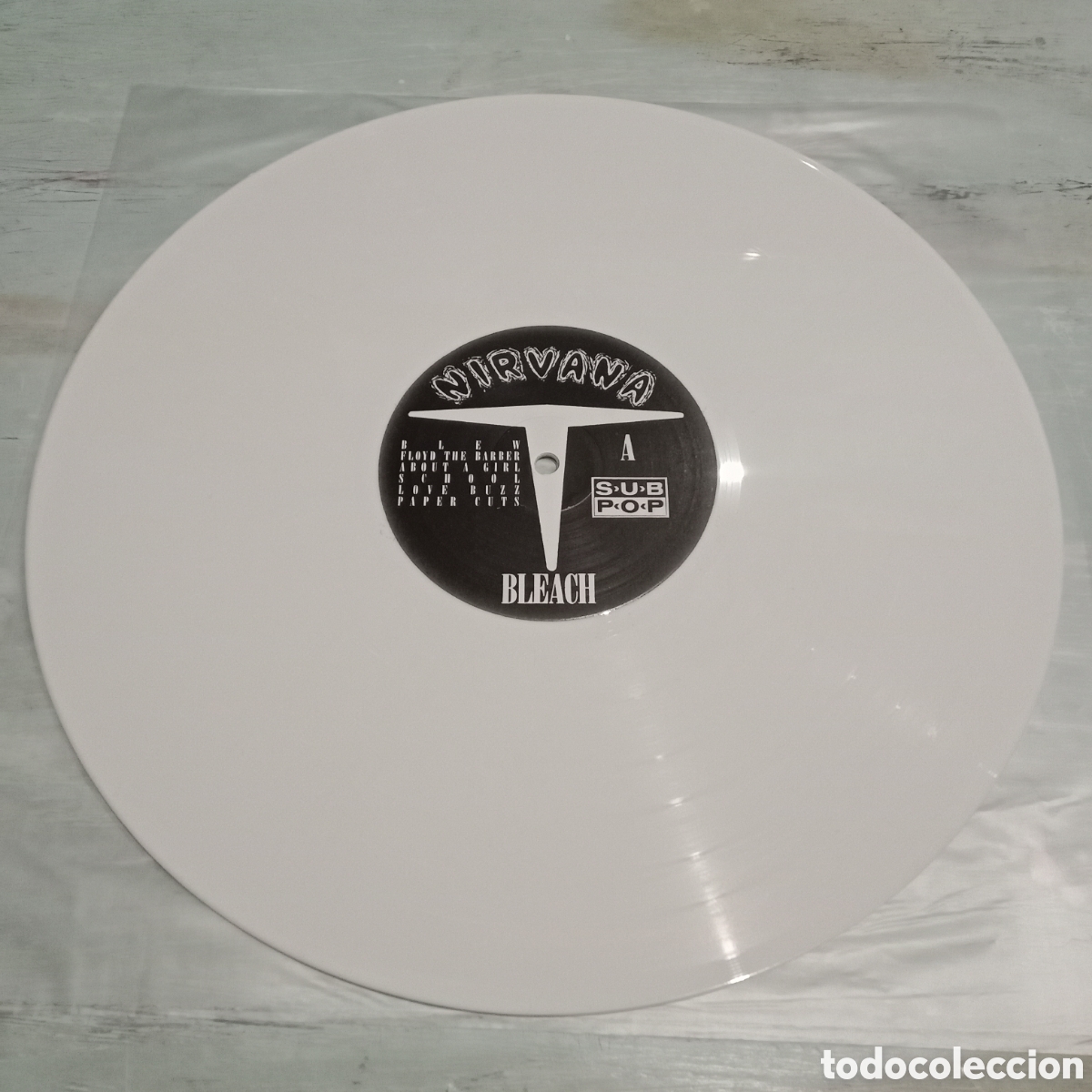 Discos de vinilo: NIRVANA - BLEACH - LP WHITE - Foto 6