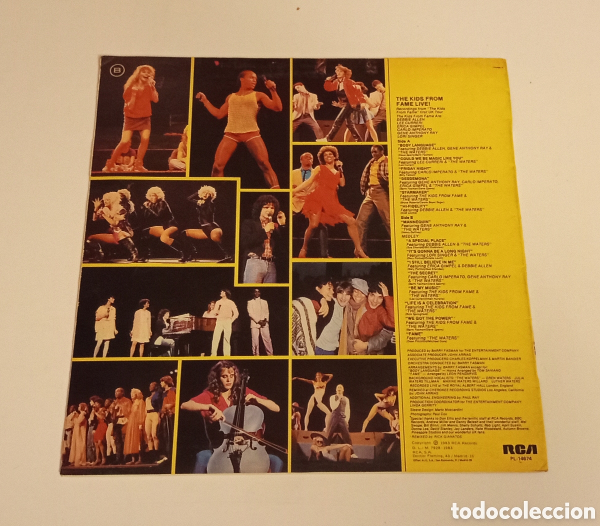 Discos de vinilo: FAMA, VINILO LOS CHICOS DE FAMA - Foto 2