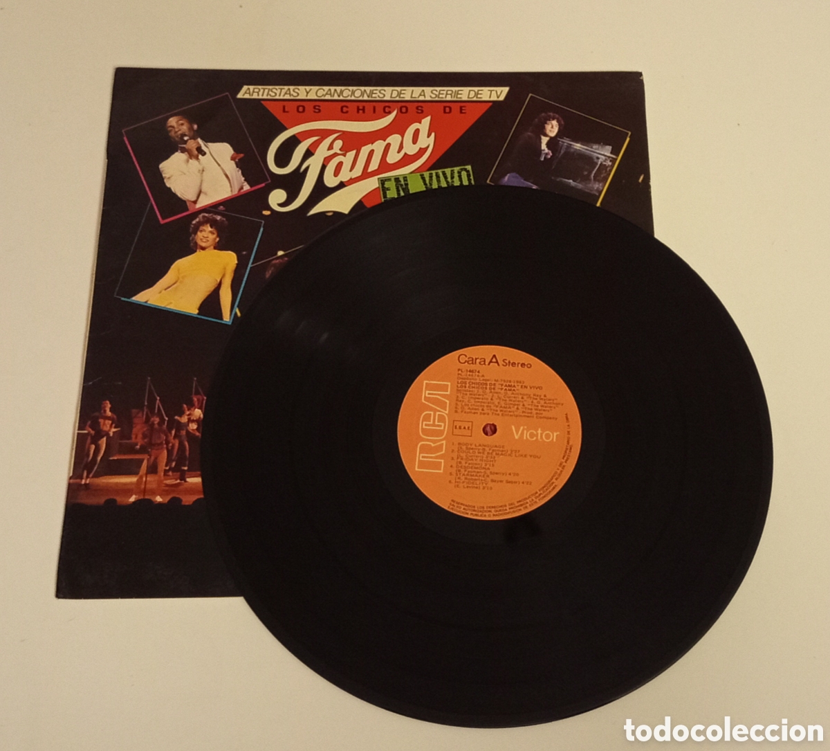 Discos de vinilo: FAMA, VINILO LOS CHICOS DE FAMA - Foto 3