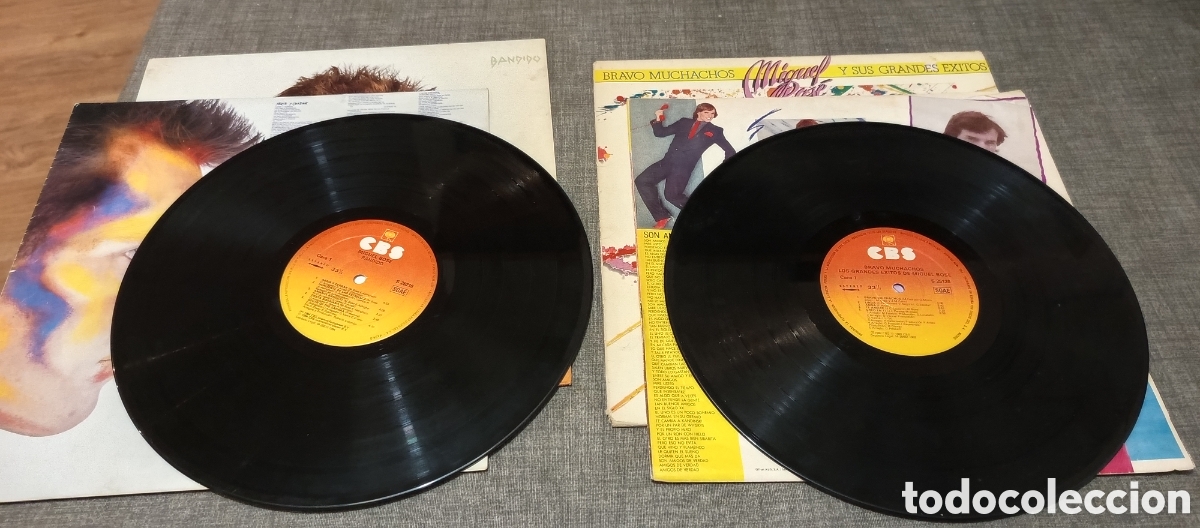 Discos de vinilo: MIGUEL BOSE 2 VINILOS - Foto 3