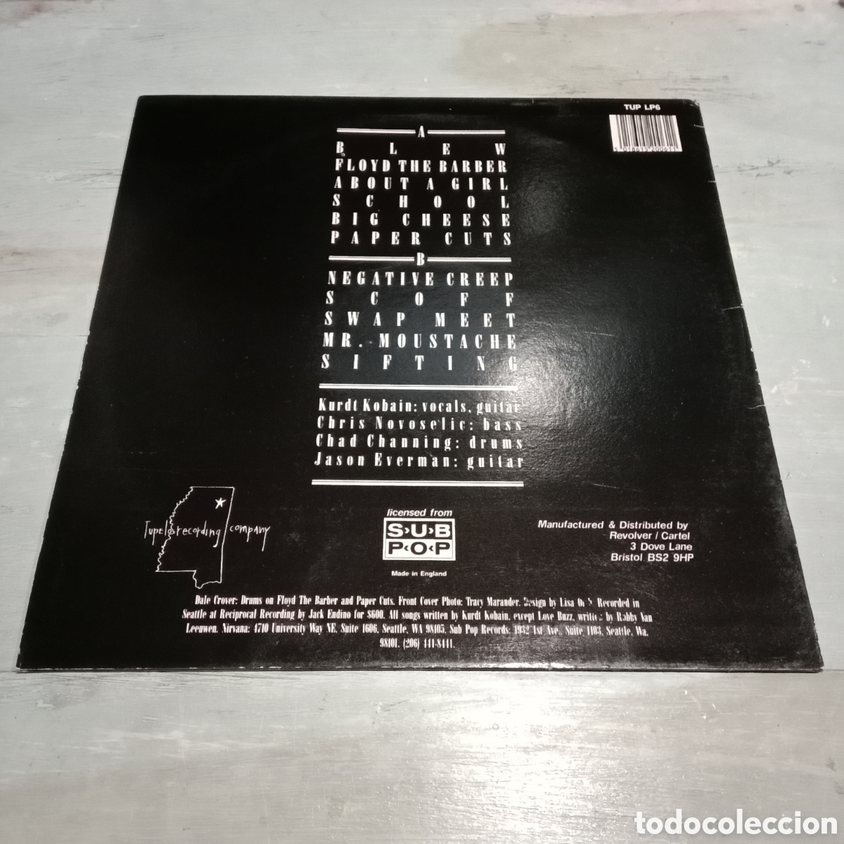 Discos de vinilo: NIRVANA - BLEACH - LP NO-OFICIAL YELLOW - Foto 2