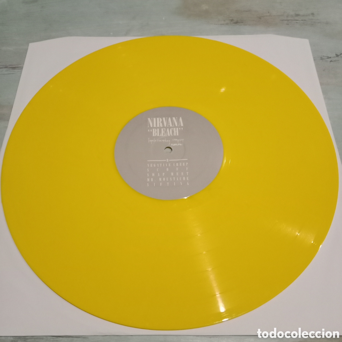 Discos de vinilo: NIRVANA - BLEACH - LP NO-OFICIAL YELLOW - Foto 6