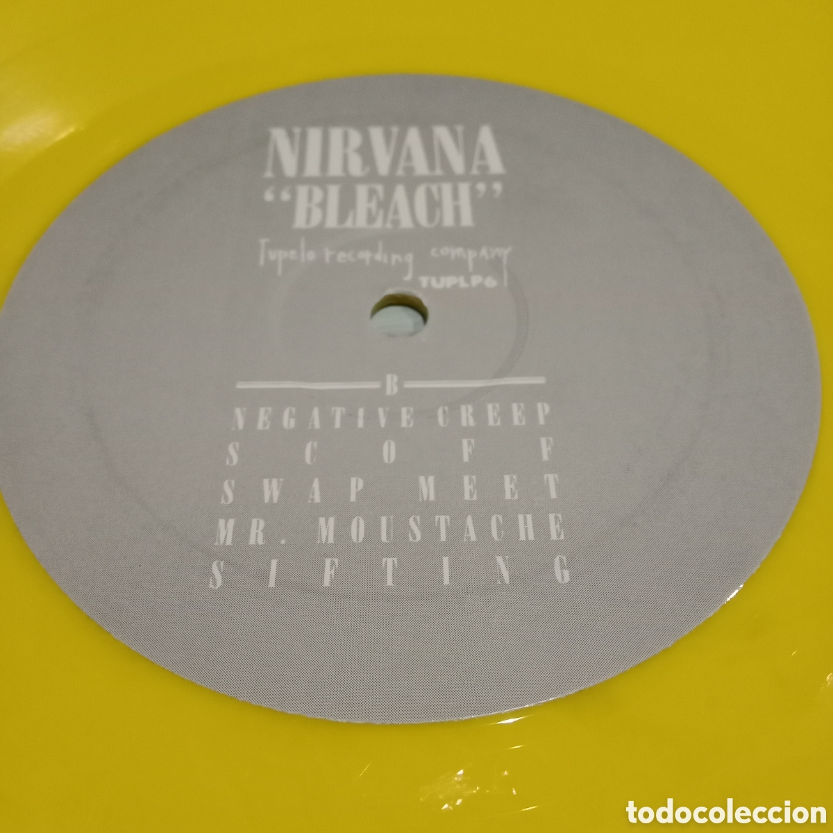Discos de vinilo: NIRVANA - BLEACH - LP NO-OFICIAL YELLOW - Foto 7