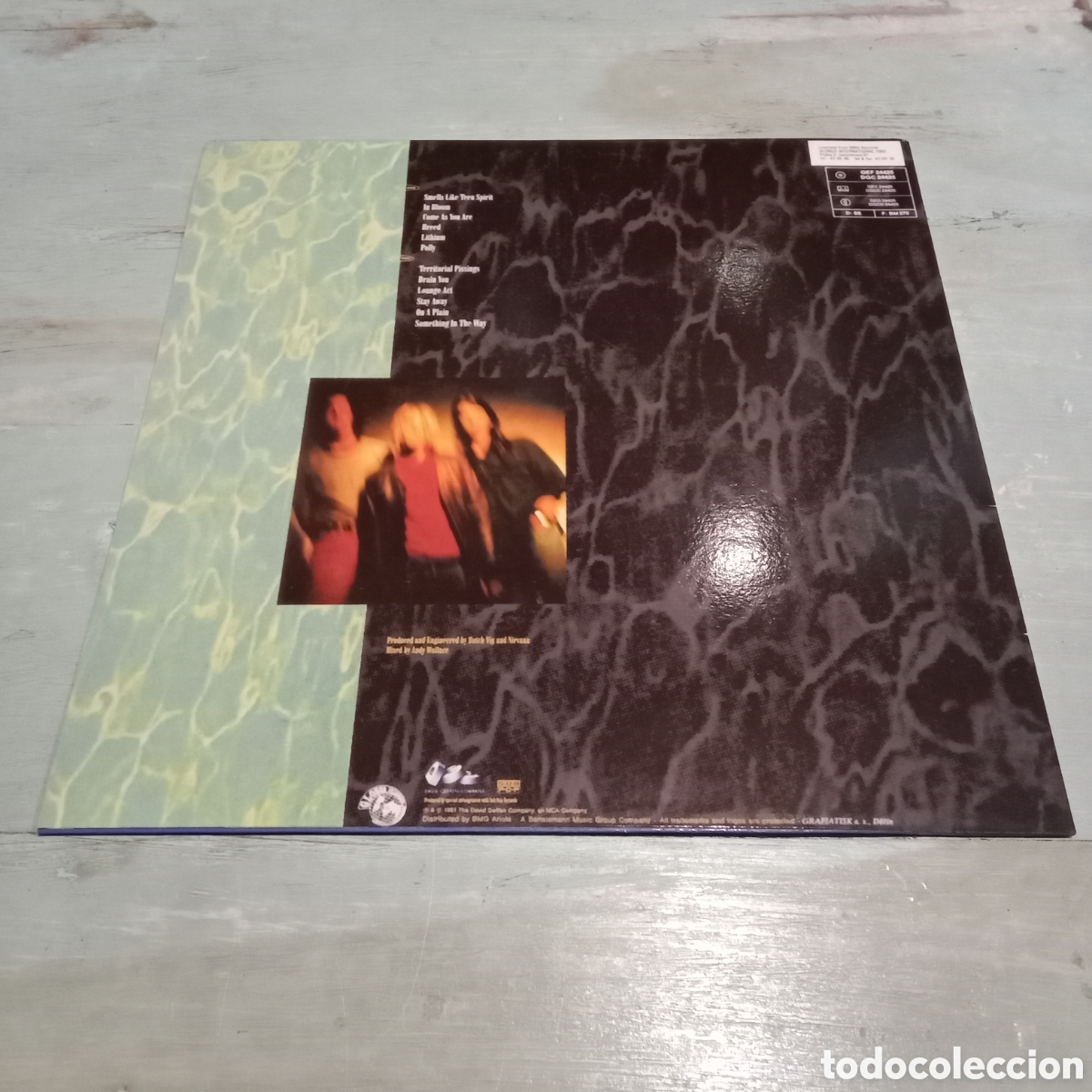 Discos de vinilo: NIRVANA - NEVERMIND - LP CLEAR TRANSLUCENT - Foto 2