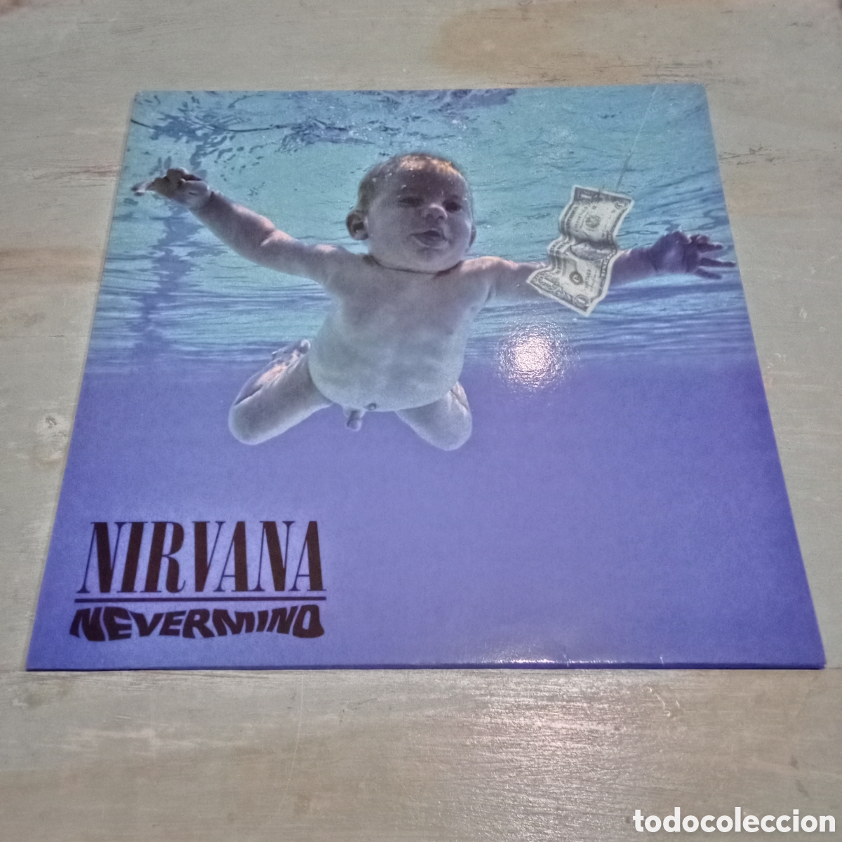 Discos de vinilo: NIRVANA - NEVERMIND - LP CLEAR TRANSLUCENT - Foto 1