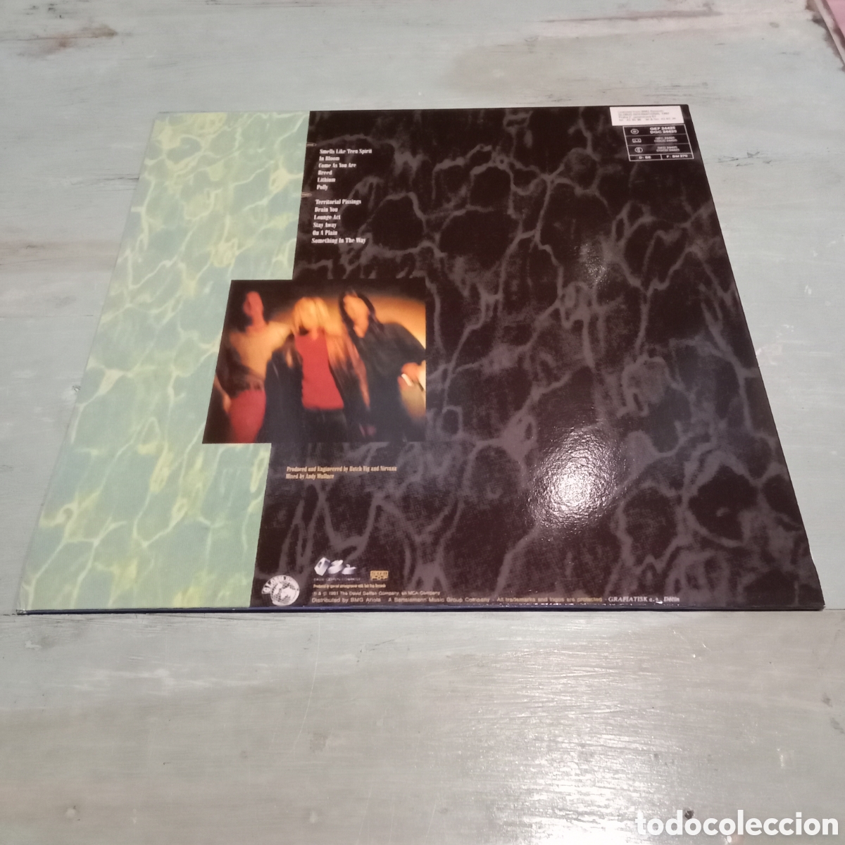 Discos de vinilo: NIRVANA - NEVERMIND - LP RED TRANSLUCENT - Foto 2