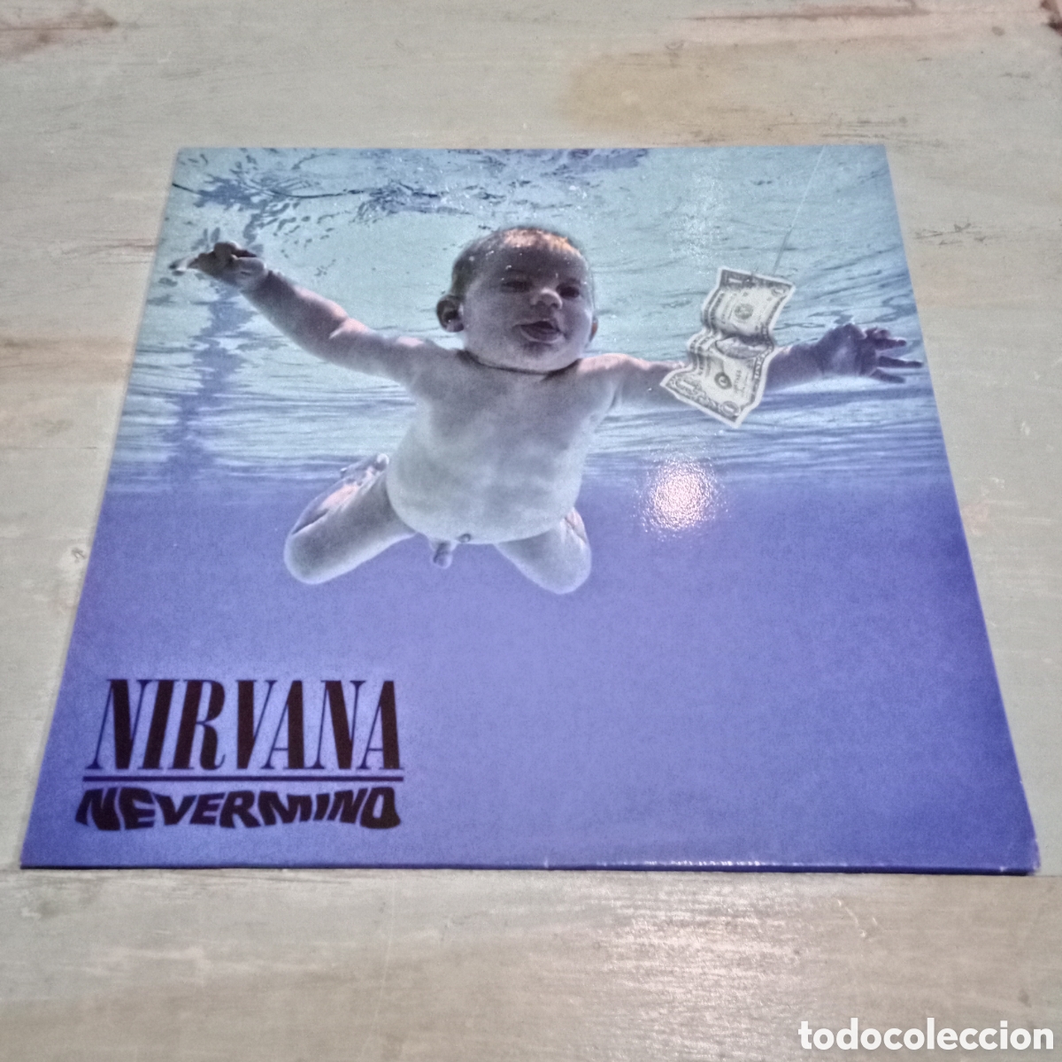 Discos de vinilo: NIRVANA - NEVERMIND - LP RED TRANSLUCENT - Foto 1
