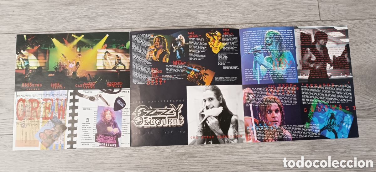Discos de vinilo: Ozzy Osbourne Live and Loud 1993 - Foto 4