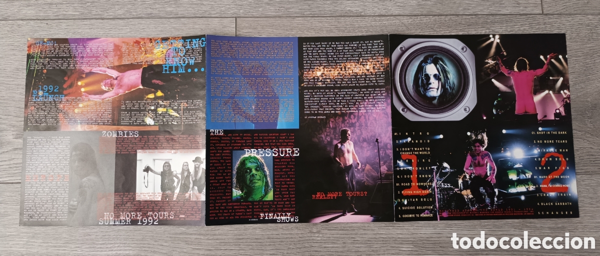 Discos de vinilo: Ozzy Osbourne Live and Loud 1993 - Foto 6