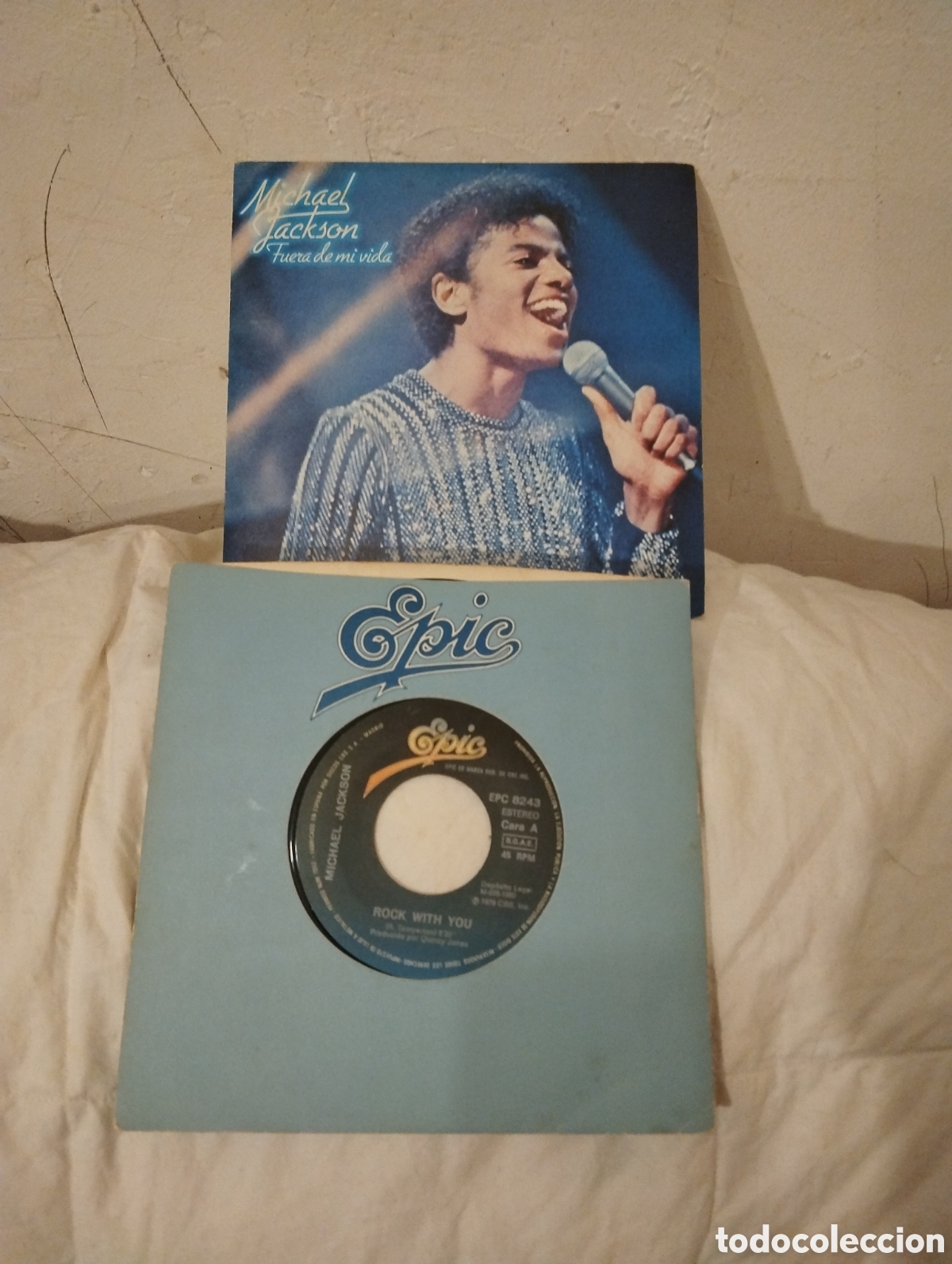 Discos de vinilo: LOTE SINGLES MICHAEL JACKSON - Foto 1