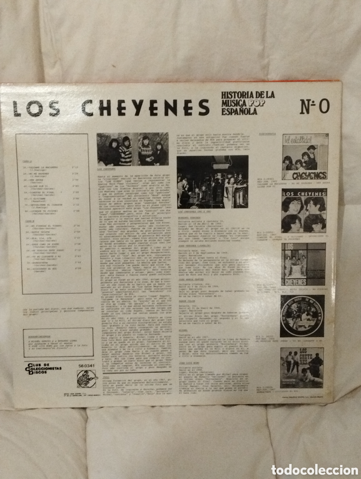 Discos de vinilo: LOS CHEYENES EXCELENTE ESTADO - Foto 2