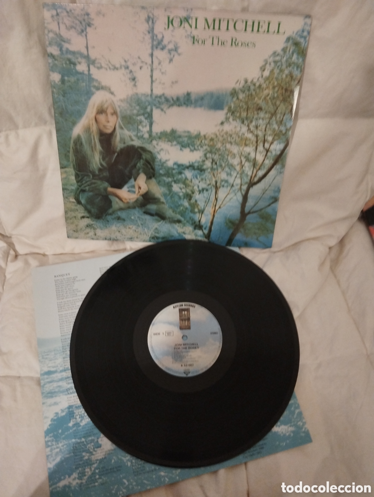 Discos de vinilo: JONI MITCHELL, FOR THE ROSES - Foto 4